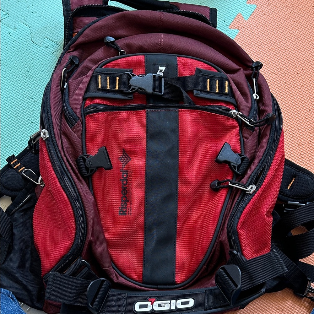 OGIO Burgundy and Black Men's Backpack